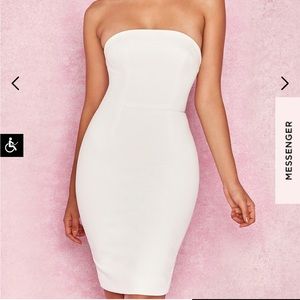 House of CB ‘Rinah’ dress in White (M)